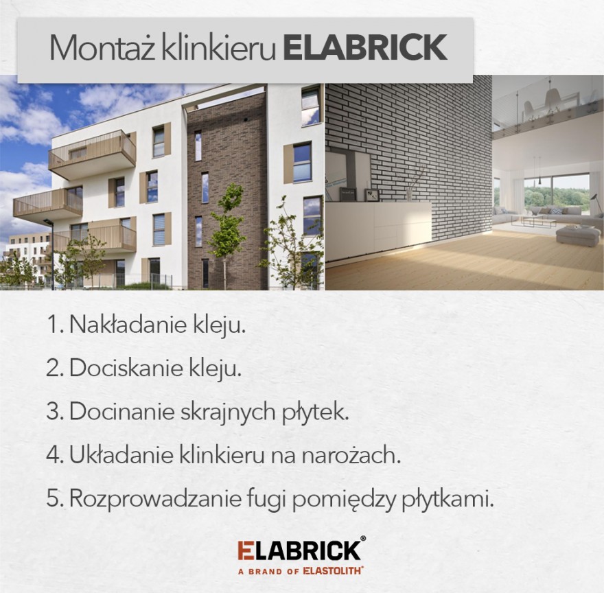 Montaż klinkieru Elabrick